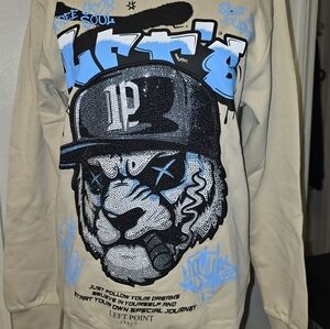 💎 LEFT POINT GEM SWEATER 💎 | Italy Streetwear | NWT | Size Small